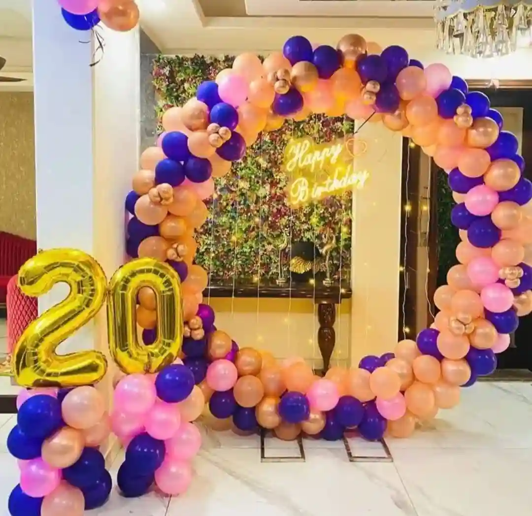 Birthday Ring setup
